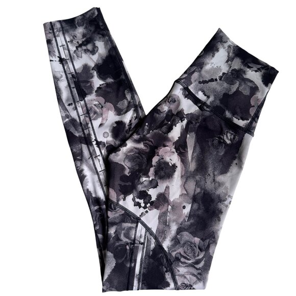 Lululemon High Times Pant (Peek) Obscurred Black Dusty Mauve - Size 2 - Picture 1 of 11